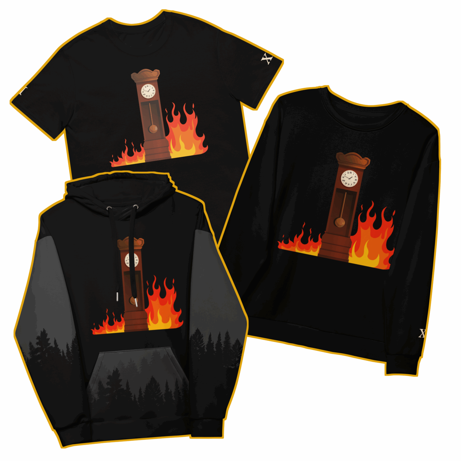 Clocktower Shirt Collection | Blue Wolfe