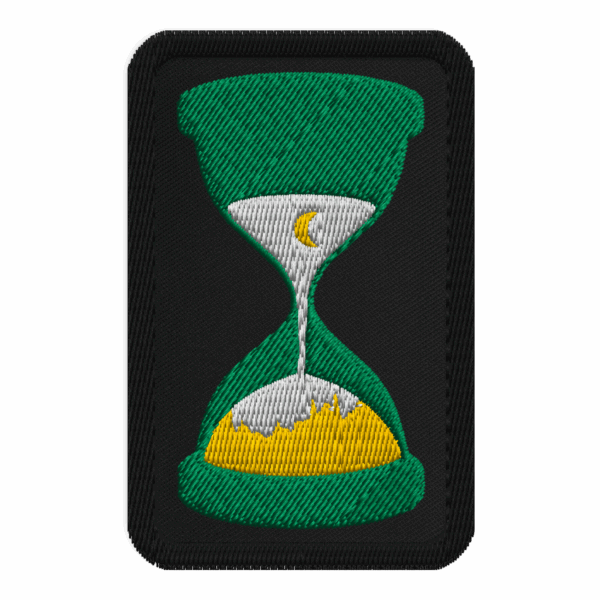 Hourglass Patch | Blue Wolfe